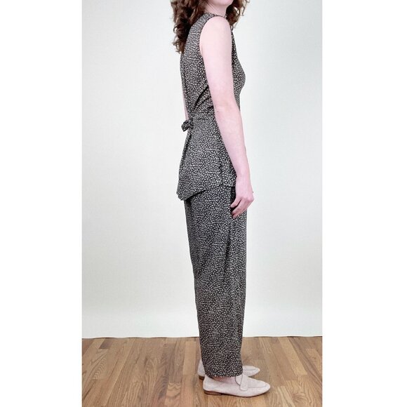 Vintage Matching Set Trouser Pants Vest Top Suit Old Money Quiet Luxury 90s Y2K - Picture 5 of 12